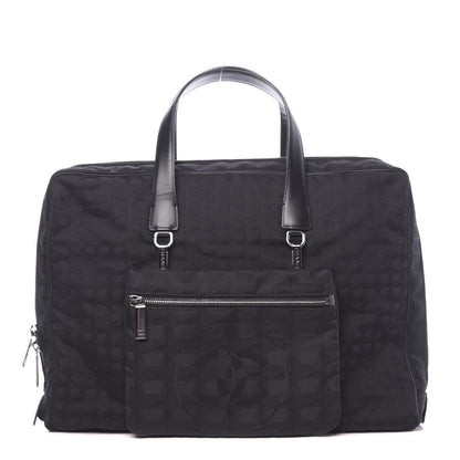 Chanel Nylon Travel CC Laptop Briefcase Black 1 of 11