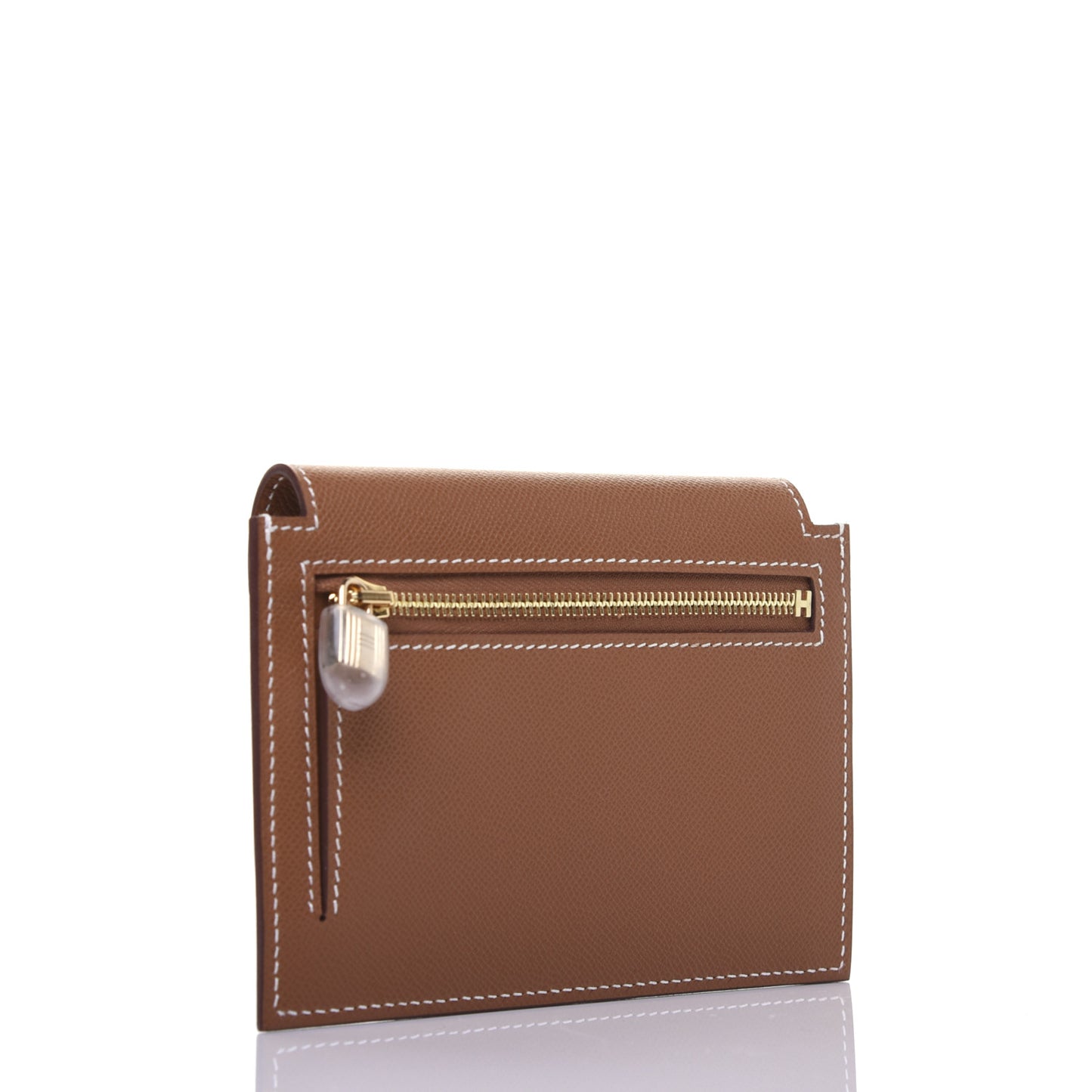 Epsom Kelly Pocket Compact Wallet Gold