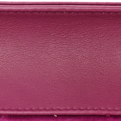 Gucci Velvet Matelasse GG Marmont Mini Bag Fuchsia Violet Cyclamen 14 of 18