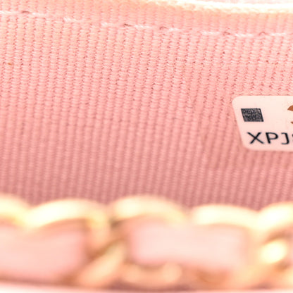 Chanel Caviar Quilted Mini Chain Belt Bag Light Pink 6 of 13