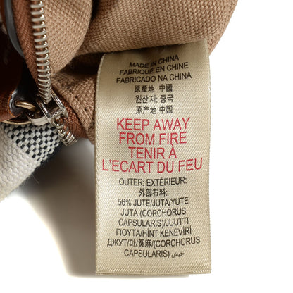 Burberry House Check Large Adeline Crossbody Saddle Brown 9 of 12