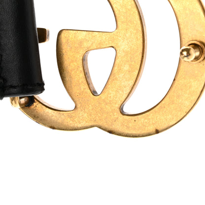 Gucci Calfskin Double G 30mm Belt 85 34 Black 5 of 9
