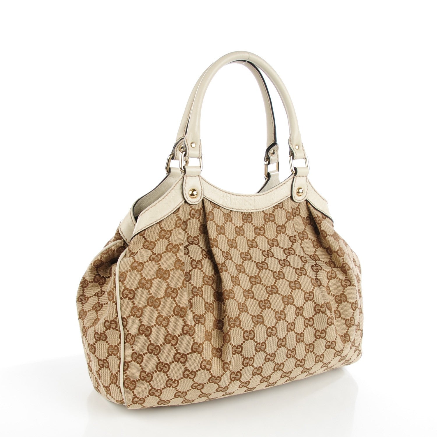 Gucci Monogram Medium Sukey Tote Off White 3 of 8