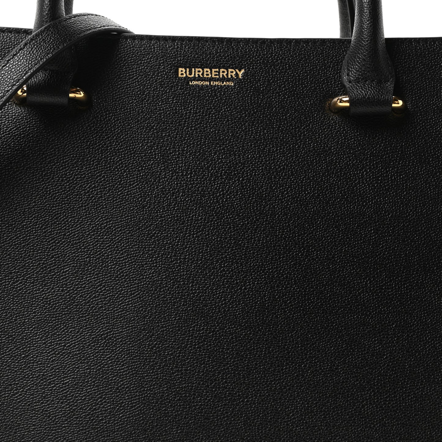 Calfskin Mega Check Small Banwell Tote Black
