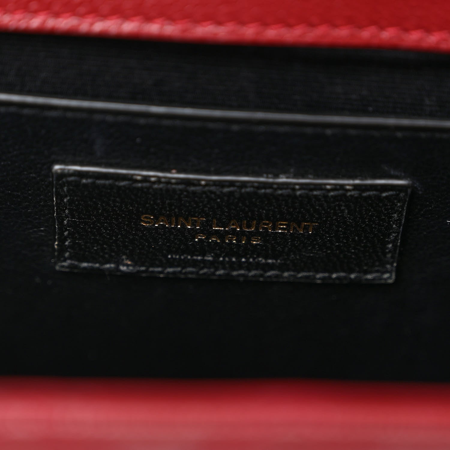 Saint Laurent Grain De Poudre Textured Mixed Matelasse Triquilt Medium Monogram Satchel Oxblood 6 of 9