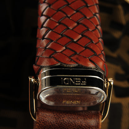 Fendi Nappa Nuvolata Spy Cognac 3 of 11