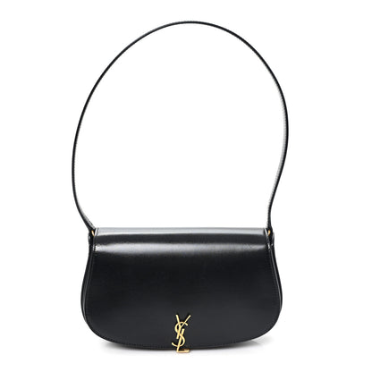 Saint Laurent Box Calfskin Mini Voltaire Shoulder Bag Black 1 of 10