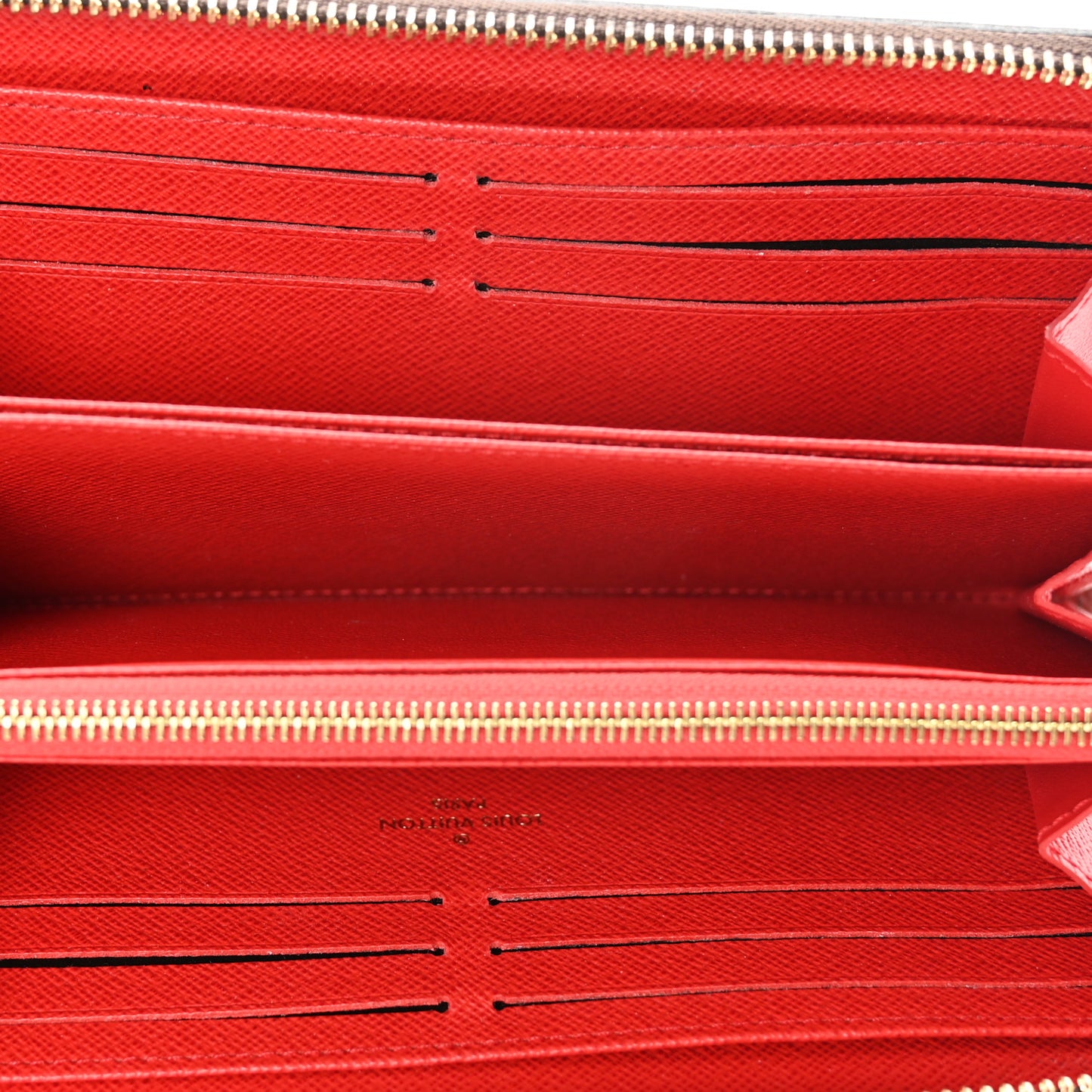 Monogram Zippy Wallet Coquelicot