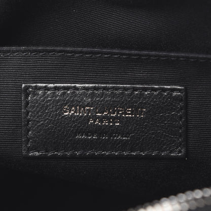 Saint Laurent Calfskin Matelasse Monogram Lou Camera Bag Black 6 of 15