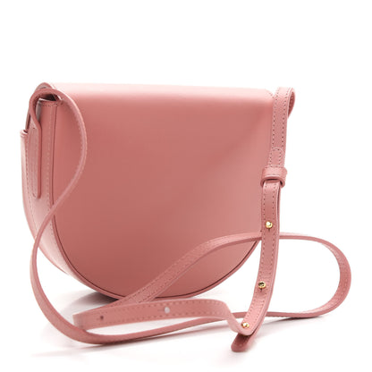 Mansur Gavriel Calfskin Mini Saddle Crossbody Bag Blush 3 of 8