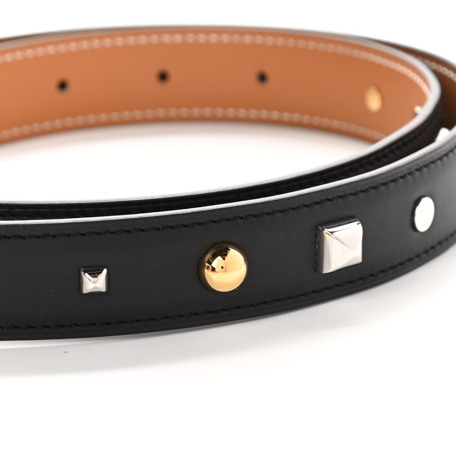 Hermes Swift Lizard 24mm Mini Constance H Belt 75 Black Ombre 7 of 8