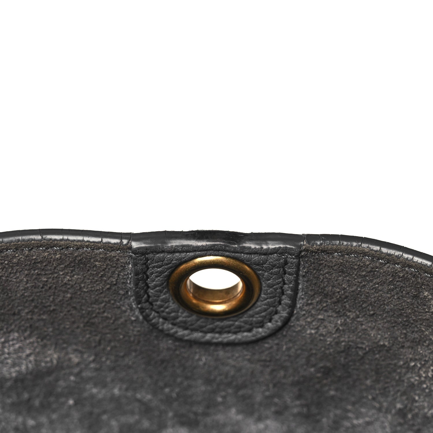 Celine Soft Grained Calfskin Sangle Bucket Bag Kohl 22 of 22