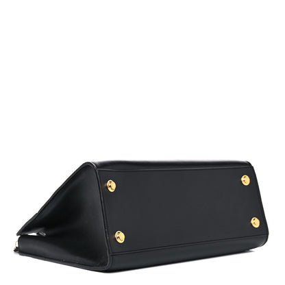 Louis Vuitton Calfskin City Steamer MM Black 4 of 20