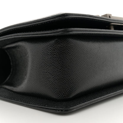 Chanel Caviar Quilted Small Boy Flap Black 8 of 12