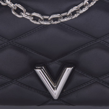 Louis Vuitton Lambskin Malletage GO-14 MM Black 11 of 11