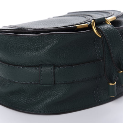 Chloe Calfskin Mini Marcie Round Crossbody Bag Rainforest 6 of 10