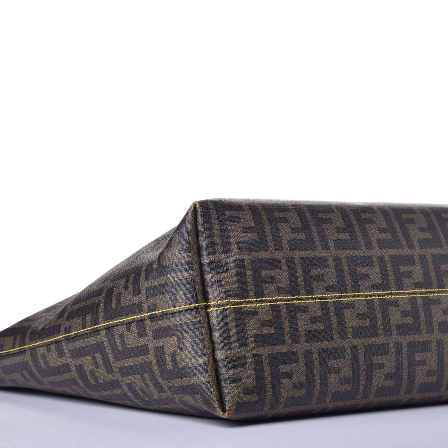 Zucca Spalmati Medium Roll Tote Tobacco Yellow
