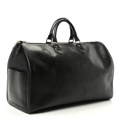 Louis Vuitton Epi Speedy 40 Black 3 of 9