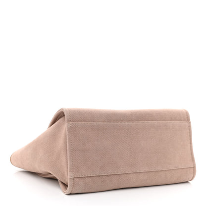 Chanel Canvas Large Deauville Tote Ecru 4 of 10