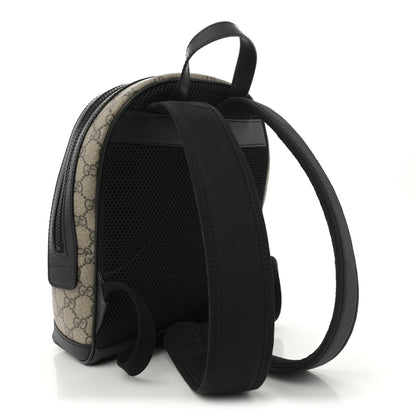Gucci GG Supreme Monogram Small Eden Day Backpack Black 3 of 11
