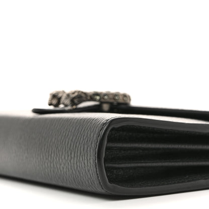 Gucci Calfskin Mini Dionysus Chain Wallet Black 9 of 9