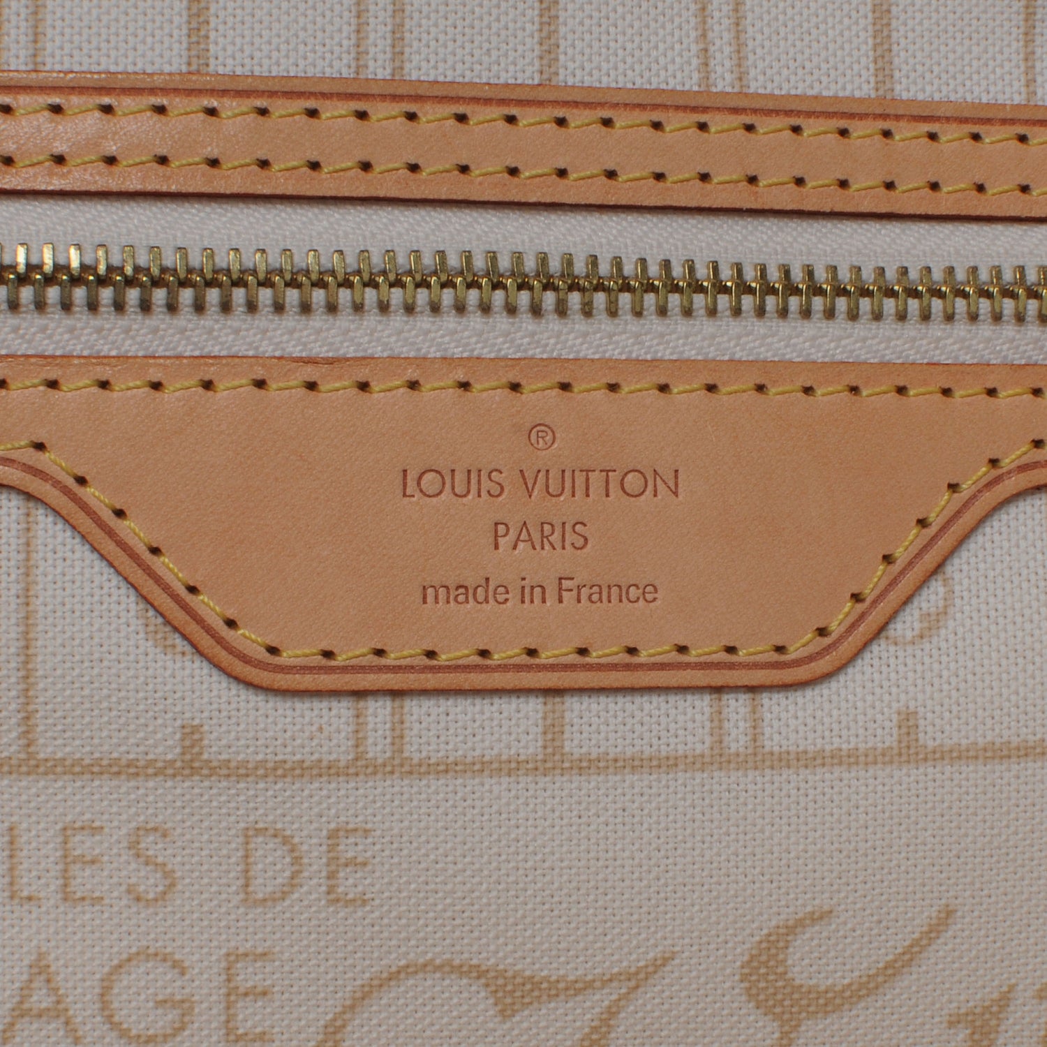 Louis Vuitton Damier Azur Neverfull PM 5 of 7