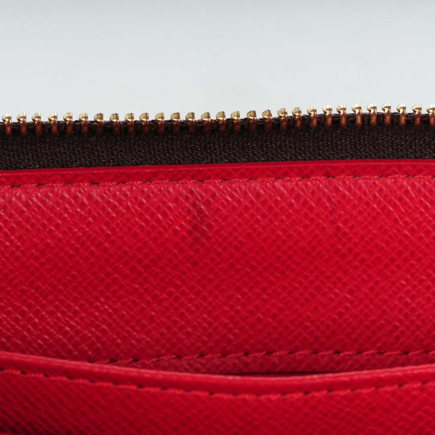 Louis Vuitton Damier Ebene Complice Trunks and Bags Wallet Red 9 of 9