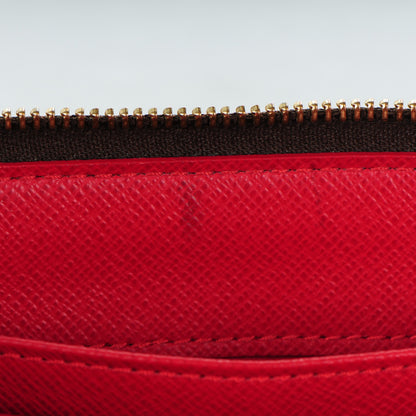 Louis Vuitton Damier Ebene Complice Trunks and Bags Wallet Red 9 of 9