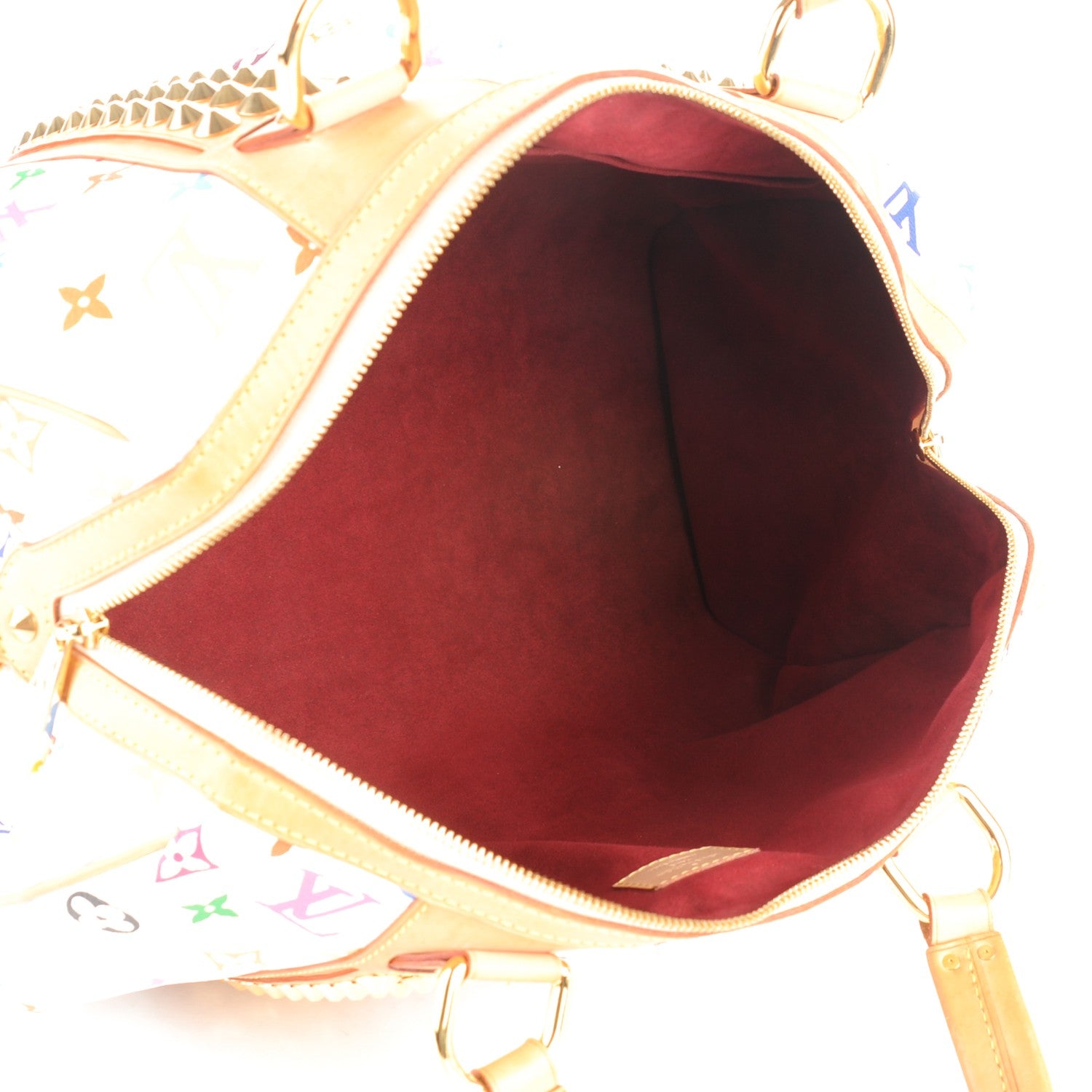 Louis Vuitton Monogram Multicolor Courtney GM White 5 of 11