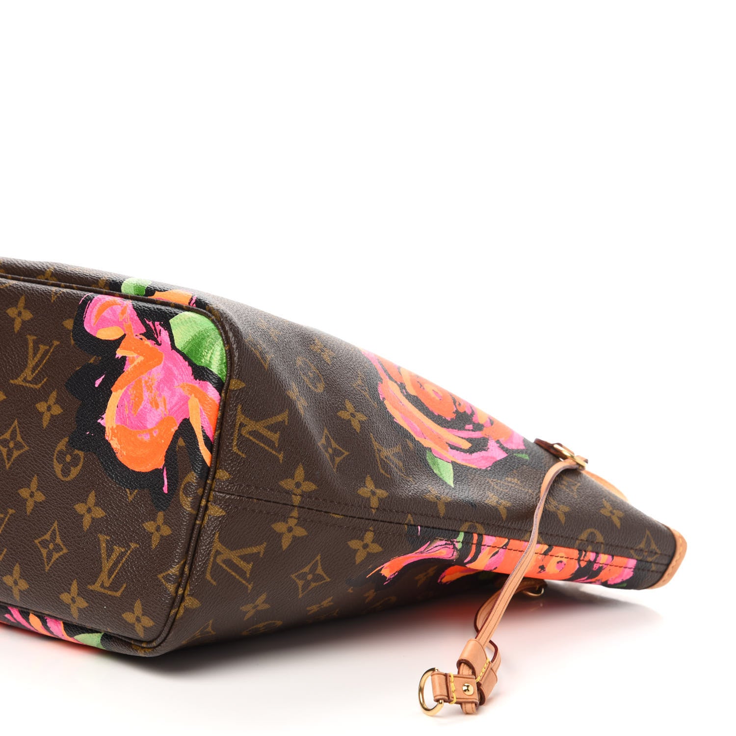Louis Vuitton Monogram Roses Neverfull MM 7 of 11