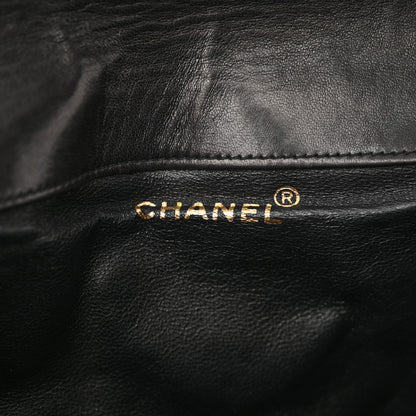 Chanel Lambskin Quilted Backpack Black 6 of 15