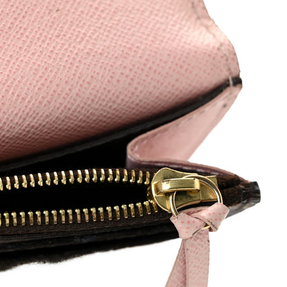 Louis Vuitton Monogram Emilie Wallet Rose Ballerine 8 of 10