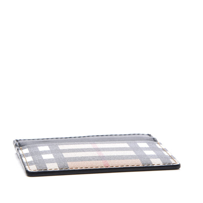 Burberry Vintage Check Calfskin Card Case Black 3 of 8