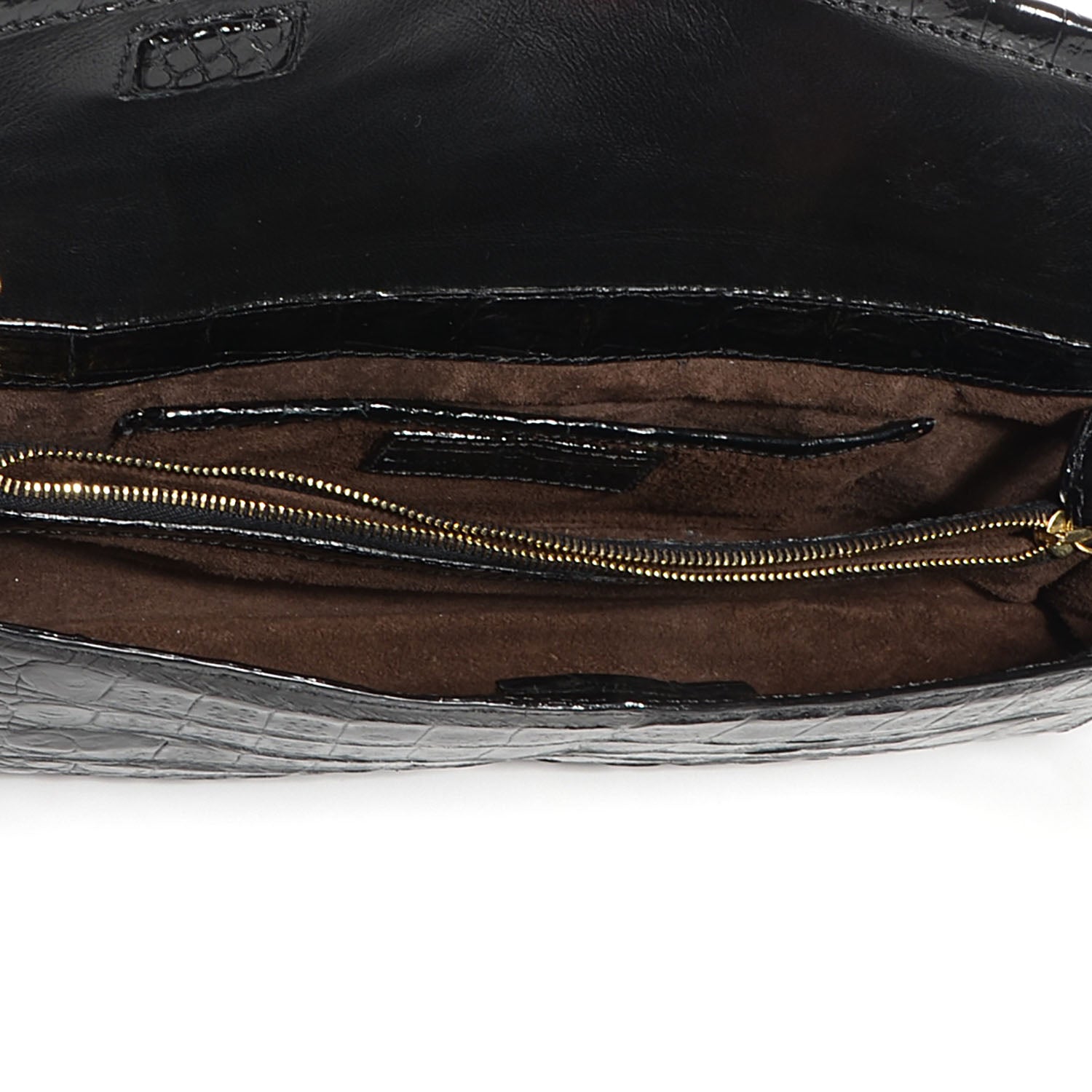Nancy Gonzalez Crocodile Clutch Black 5 of 8