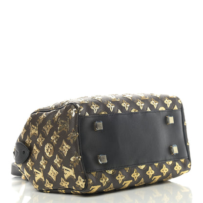 Louis Vuitton Monogram Sequins Eclipse Speedy 28 Gold 3 of 4