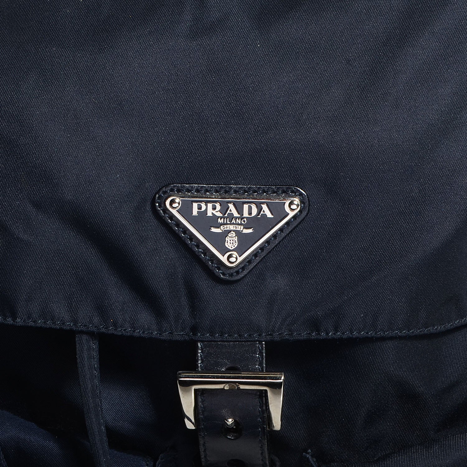 Prada Nylon Vela Medium Backpack Bluette 10 of 10