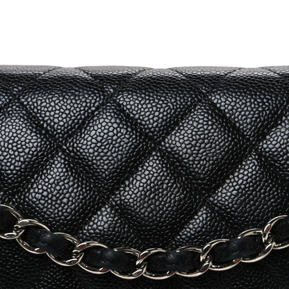 Chanel Caviar Quilted Maxi Double Flap Black 8 of 10