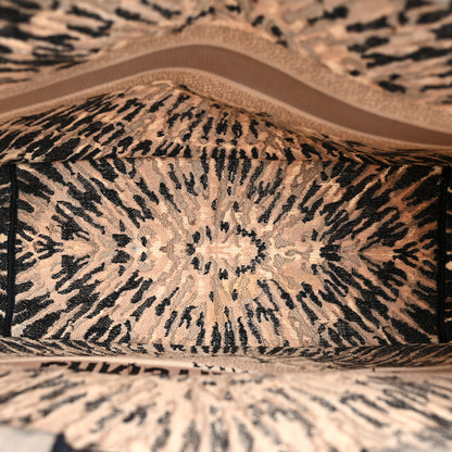 Christian Dior Canvas Embroidered Tie Dye Large Book Tote Multicolor 5 of 13