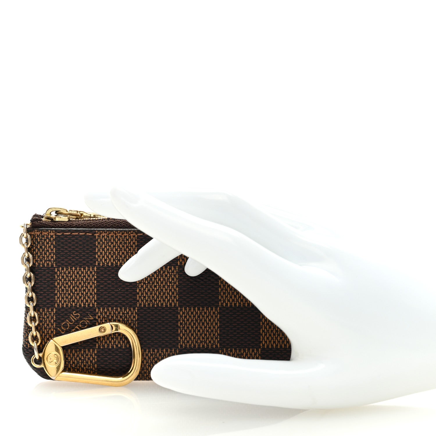 Louis Vuitton Damier Ebene Key Pouch 2 of 6
