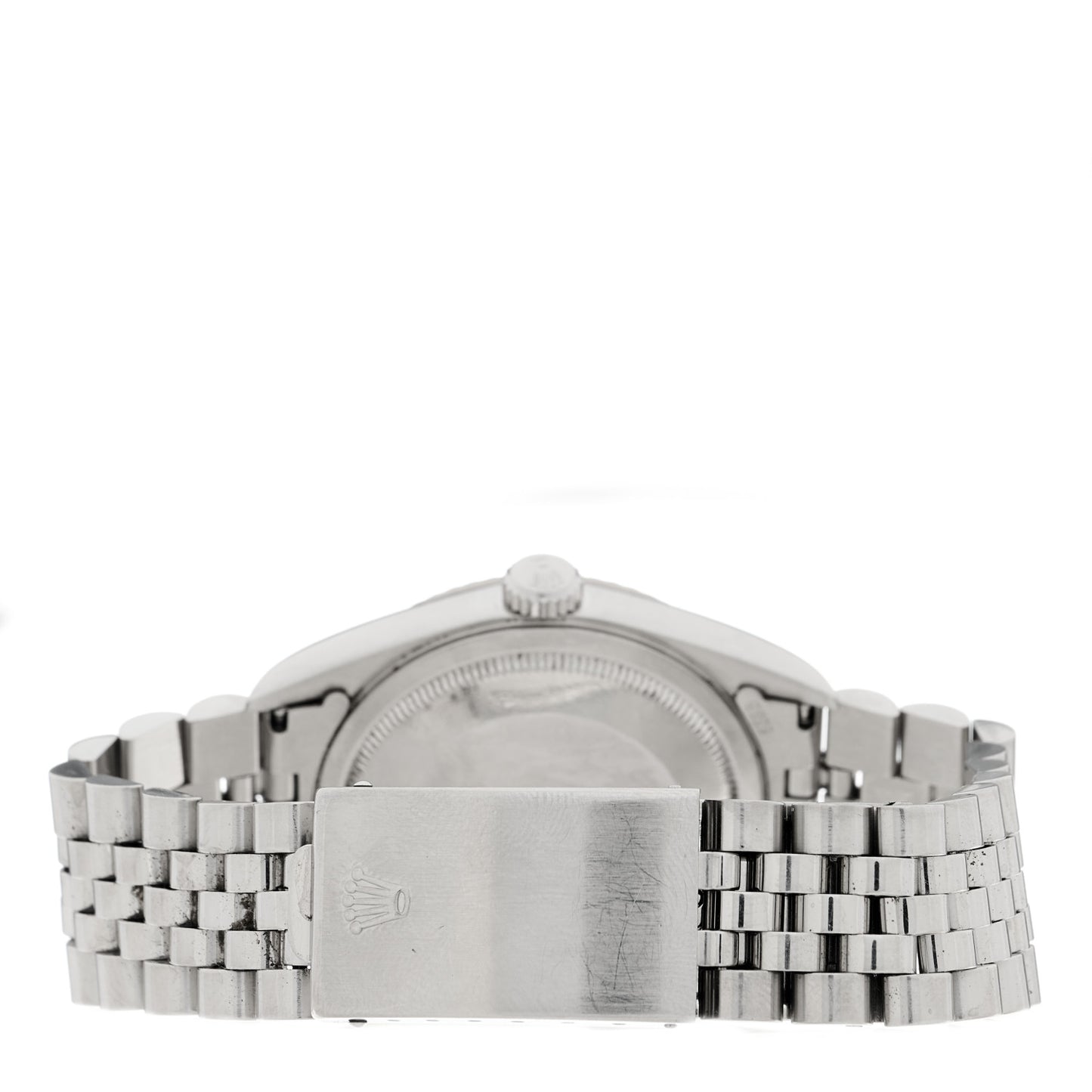 Stainless Steel 18K White Gold Diamond 36mm Oyster Perpetual Datejust Watch Blue 16234