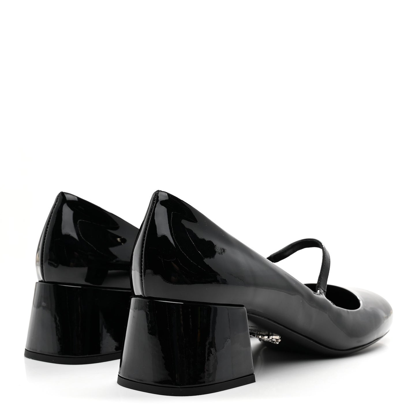 Patent Mary Jane 45mm Pumps 38.5 Black
