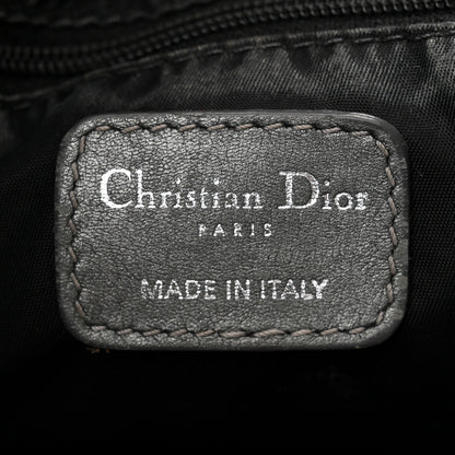 Christian Dior Nylon Cannage Tote Gray 6 of 13