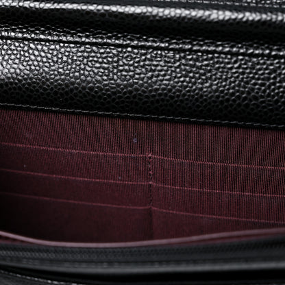 Chanel Caviar Quilted Wallet On Chain WOC Black 11 of 14