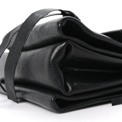 Valentino Garavani Pebbled Calfskin VRing Shoulder Bag Black 8 of 8