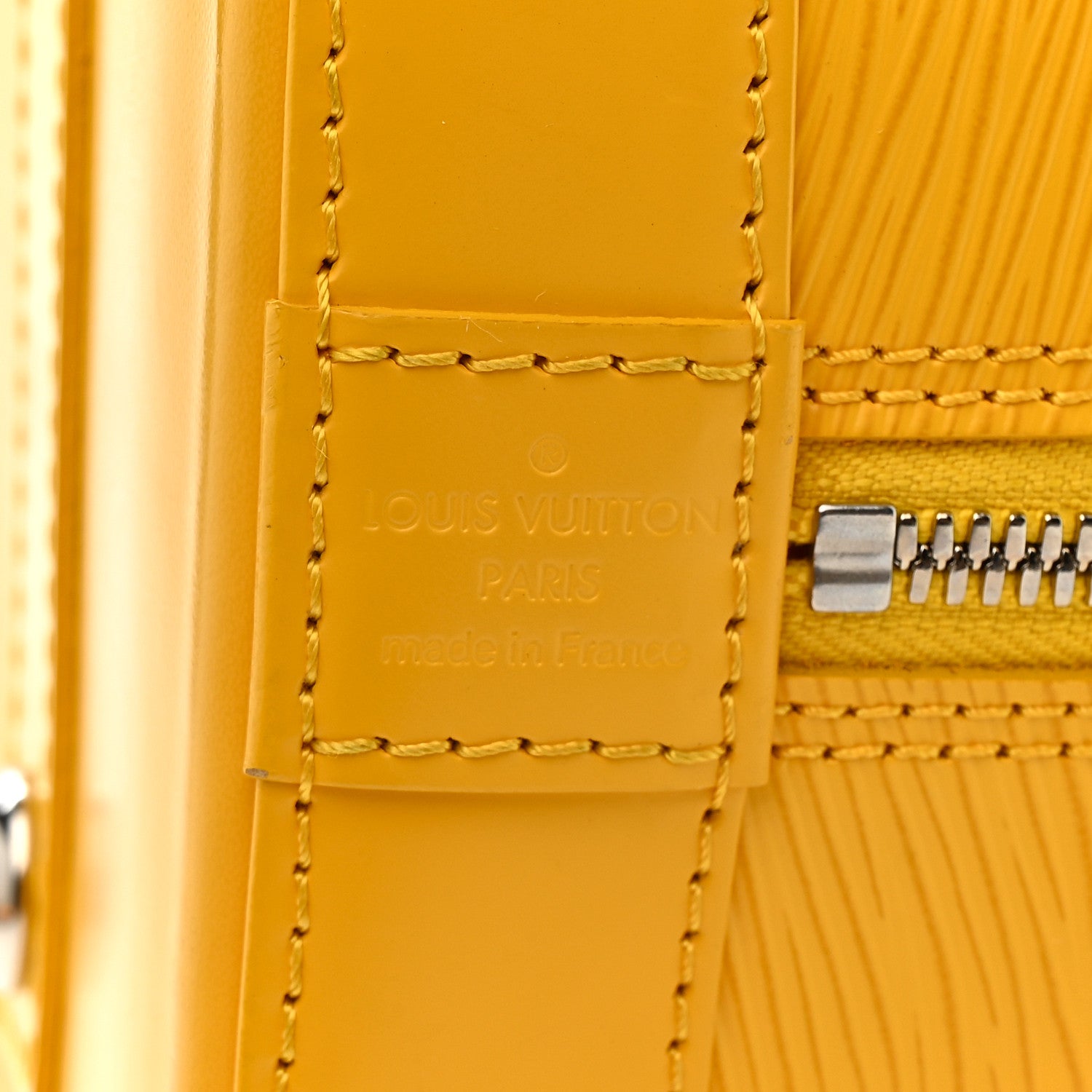Louis Vuitton Epi Alma PM Citron 6 of 15