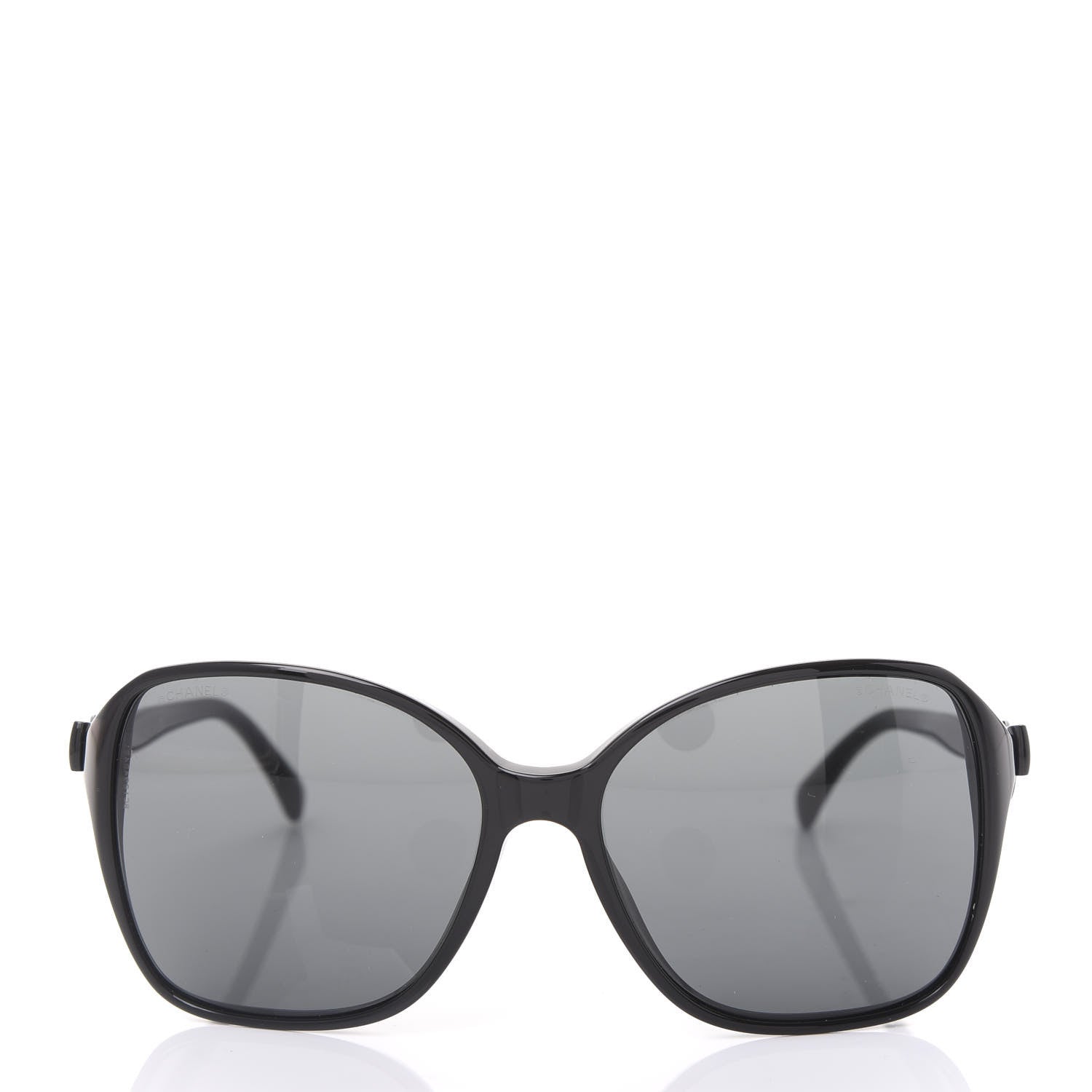 Chanel CC Bow Sunglasses 5205 Black 2 of 7