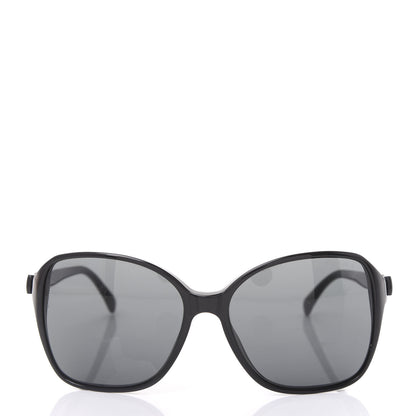 Chanel CC Bow Sunglasses 5205 Black 2 of 7