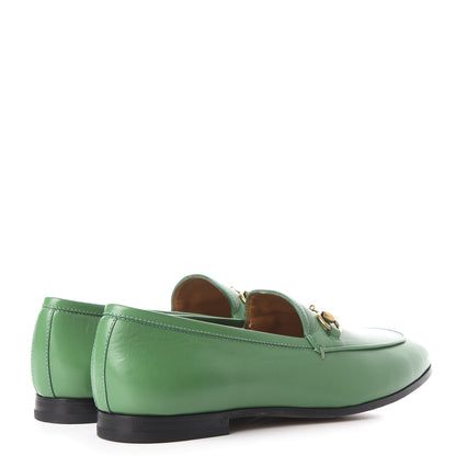 Gucci Malaga Kid Womens Jordaan Loafers 38.5 New Shamarock 4 of 11