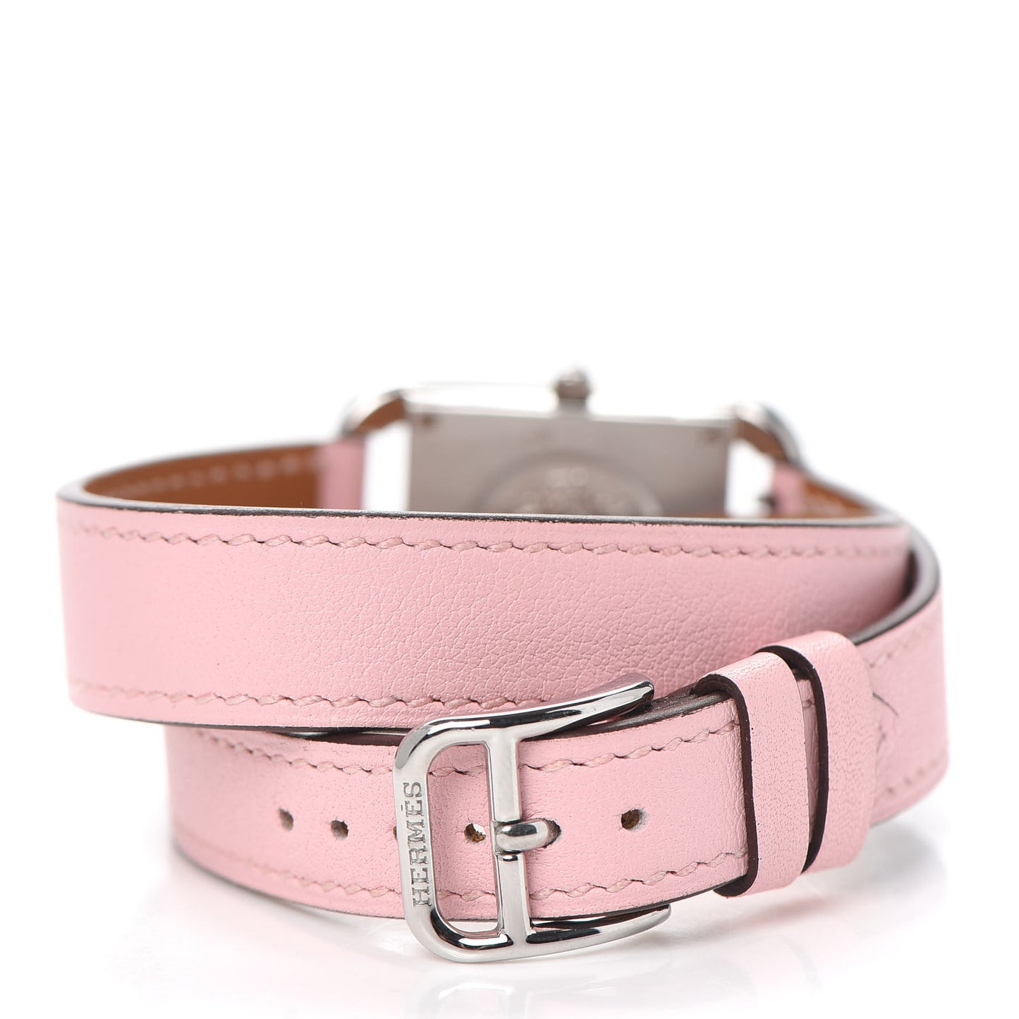 Stainless Steel Swift Diamond Pink Sapphire Mother of Pearl 23mm Cape Cod Double Tour Quartz Watch Rose Sakura