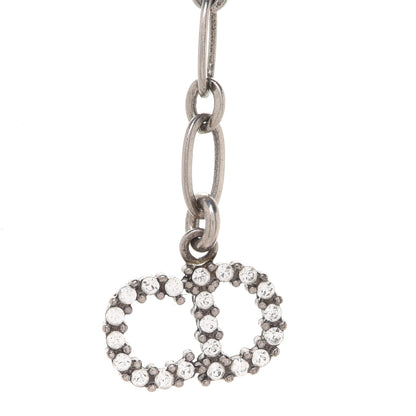 Christian Dior Velvet Crystal J’Adior Choker Necklace Black 4 of 5